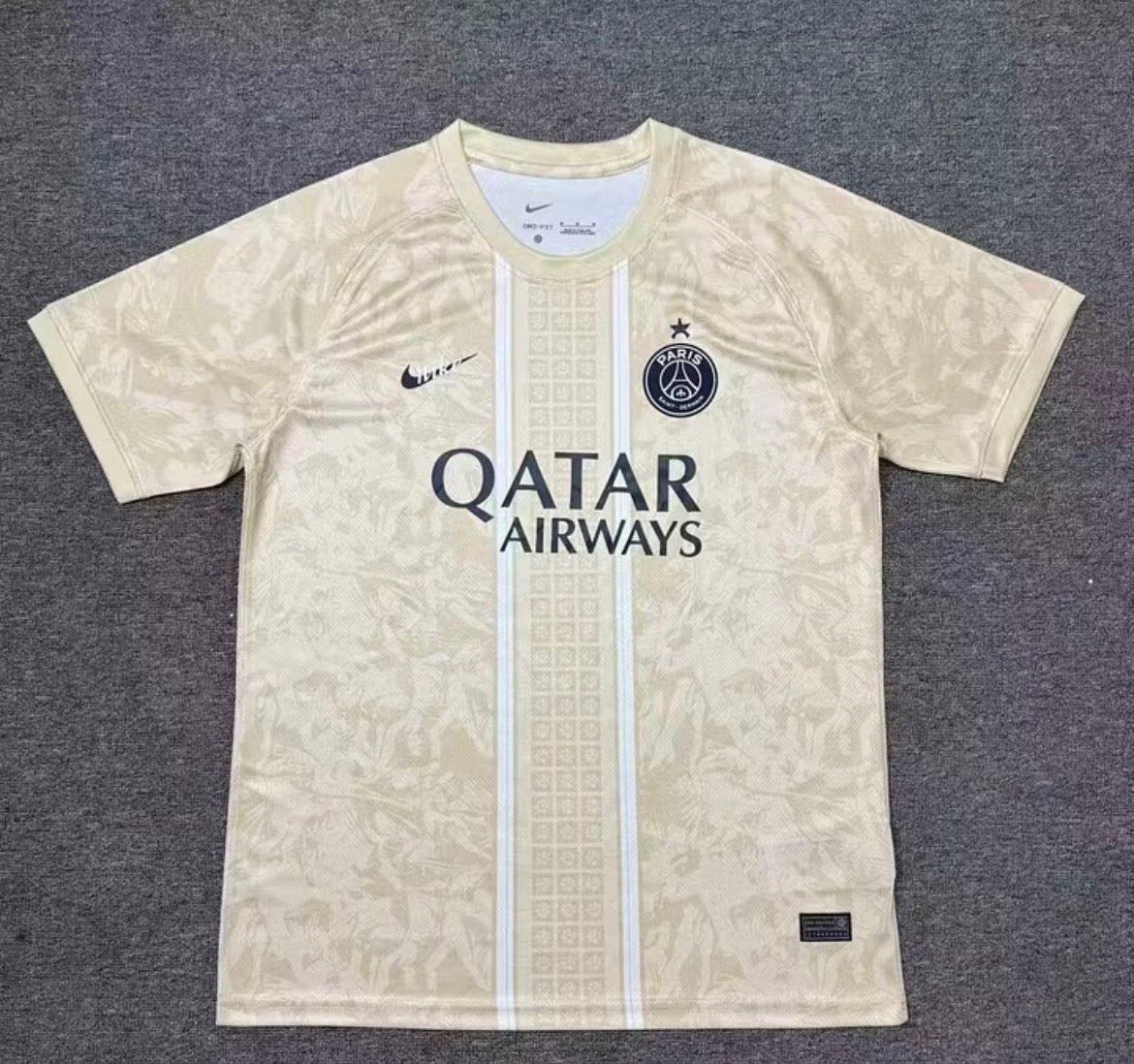 2026/2027 Psg Paris Saint-Germain Training Beige Football Shirt 1:1 Thai Quality