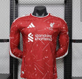 2026/2027 Player Version Long Sleeve Liverpool Home Football Shirt 1:1 Thai Quality