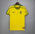 1998 Retro Brazil Soccer Jersey Home