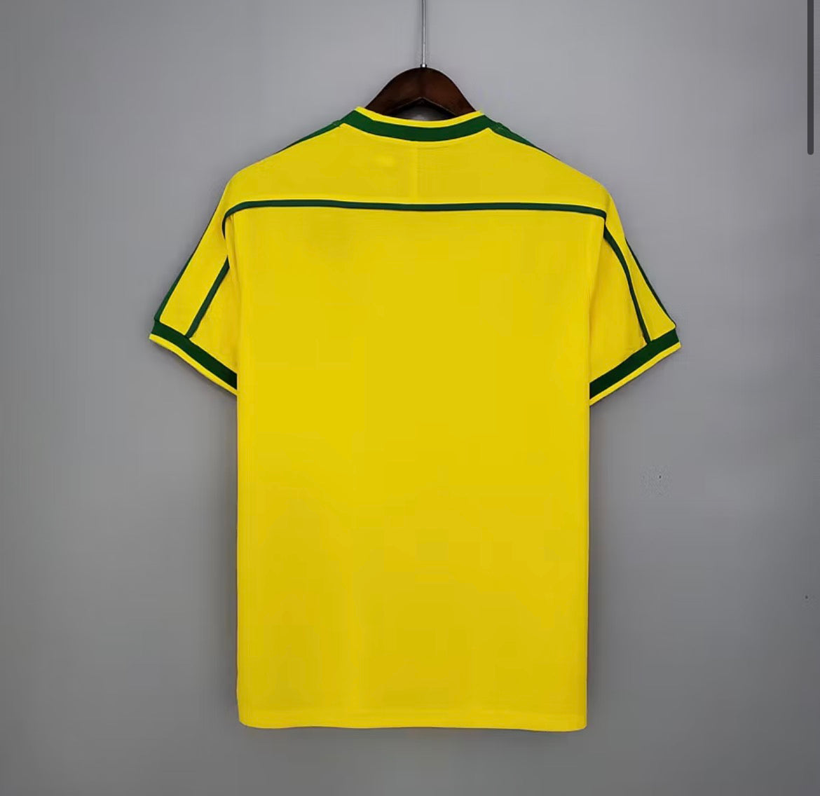 1998 Retro Brazil Soccer Jersey Home