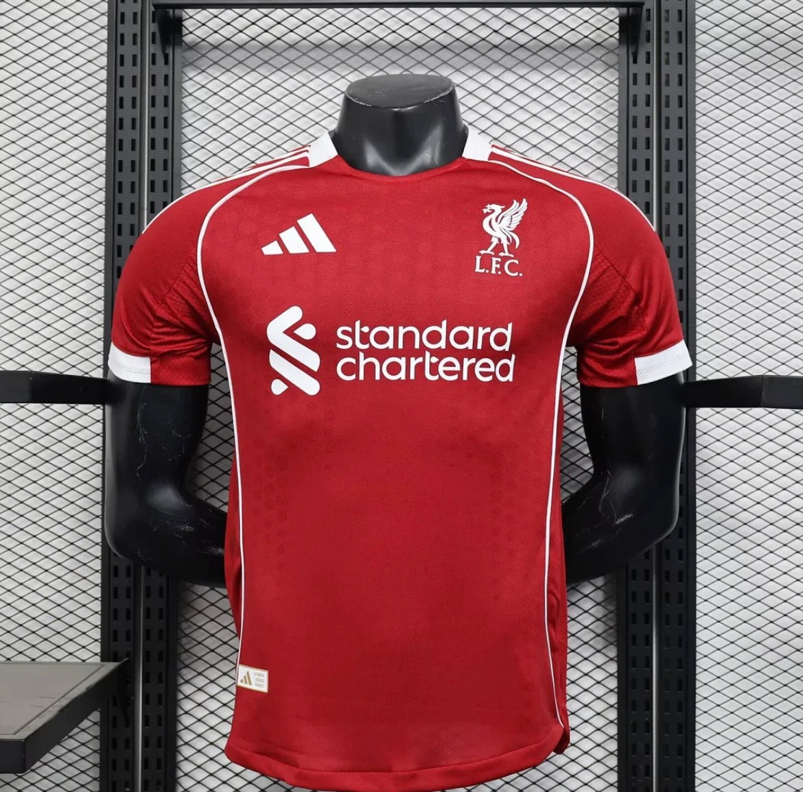 2025/2026 Player Version Liverpool Home Football Shirt