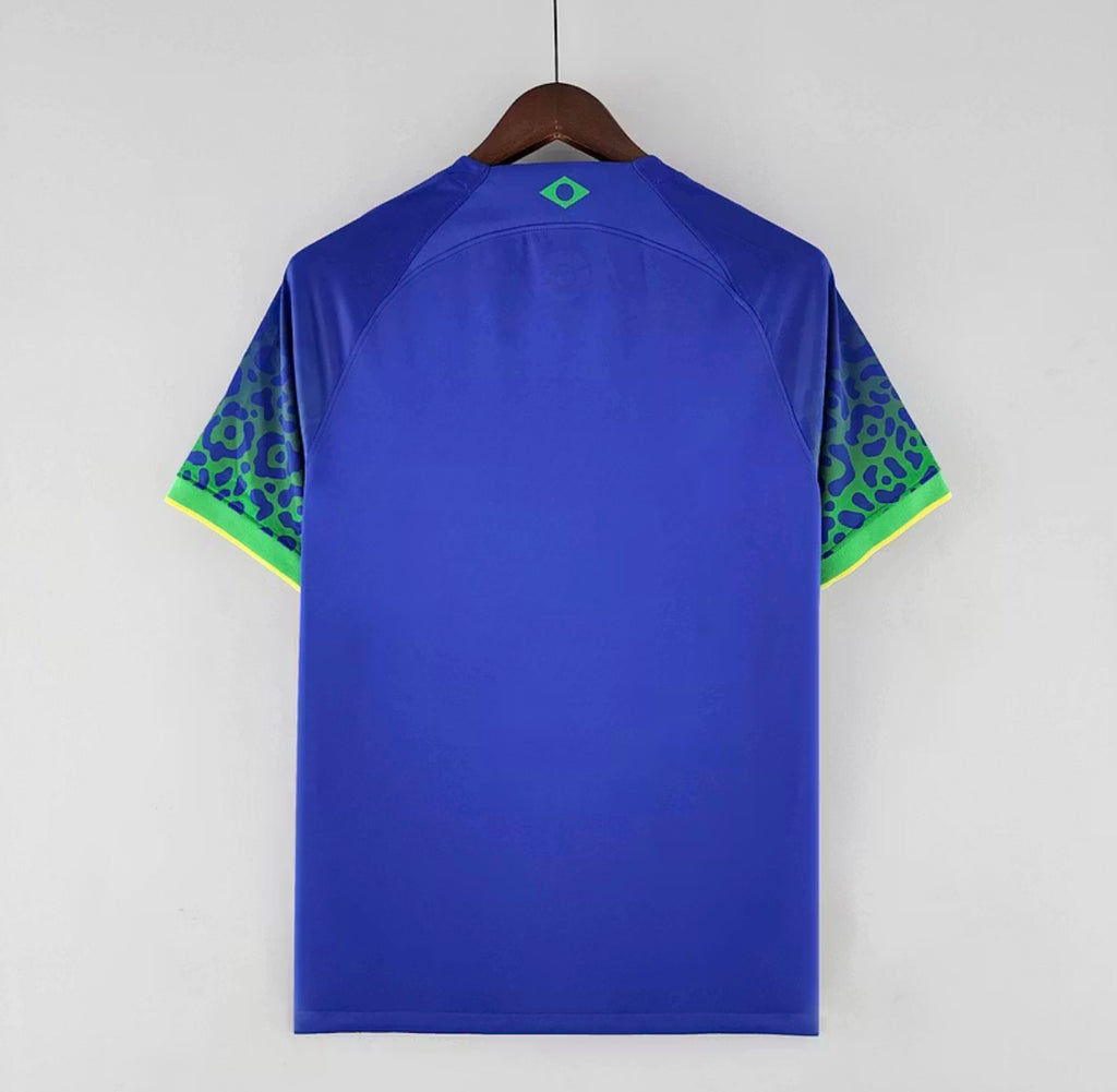 2022 World Cup Brazil Away Soccer Jersey