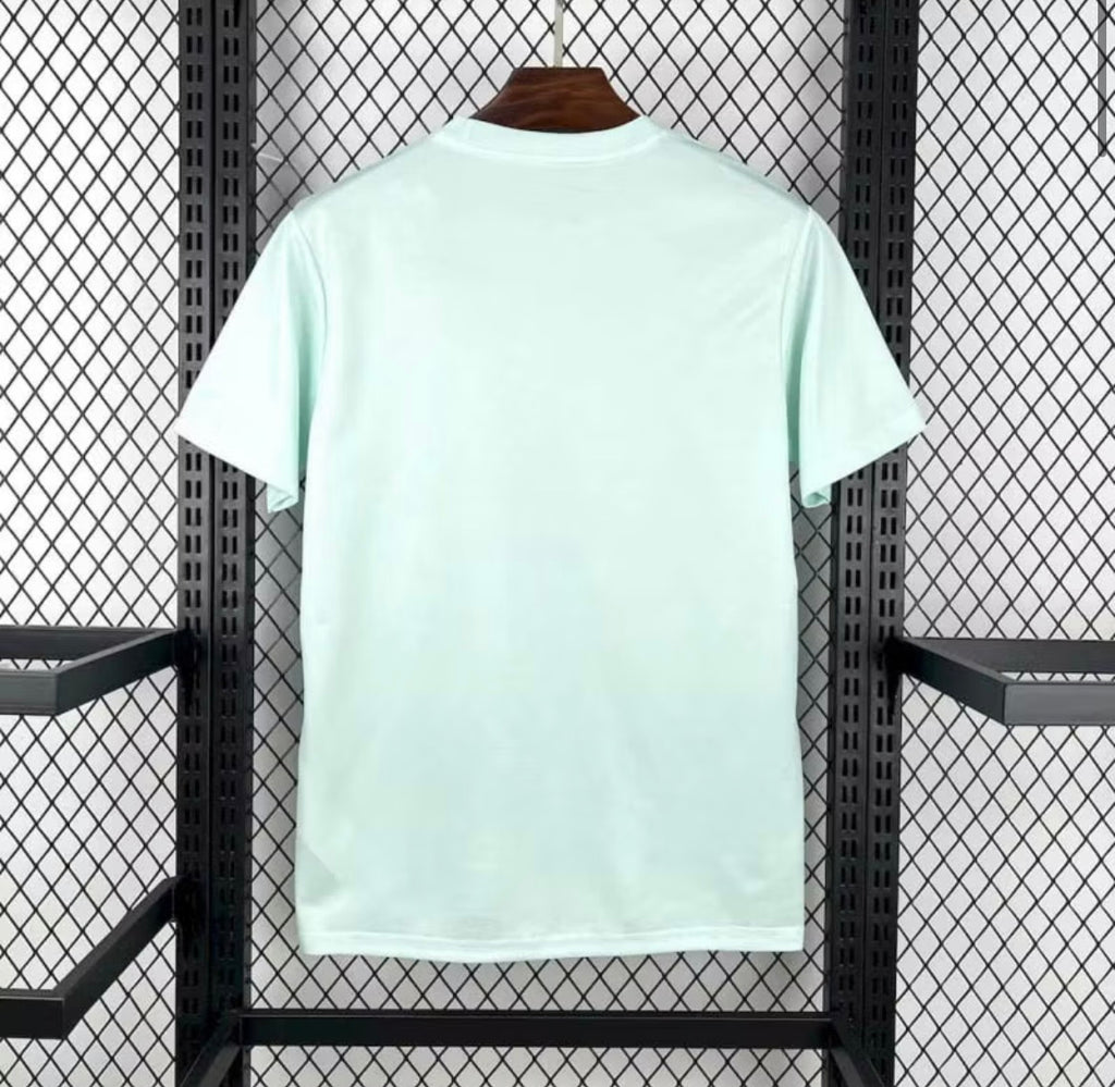 2025 Brazil Jesus Special Edition Light Green Soccer Jersey