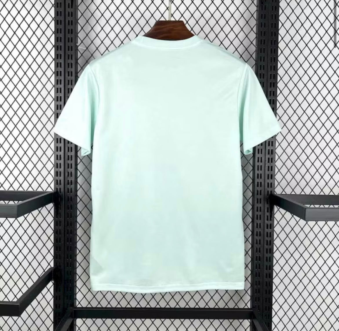 2025 Brazil Jesus Special Edition Light Green Soccer Jersey