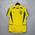 2002 Retro Brazil Soccer Jersey Home