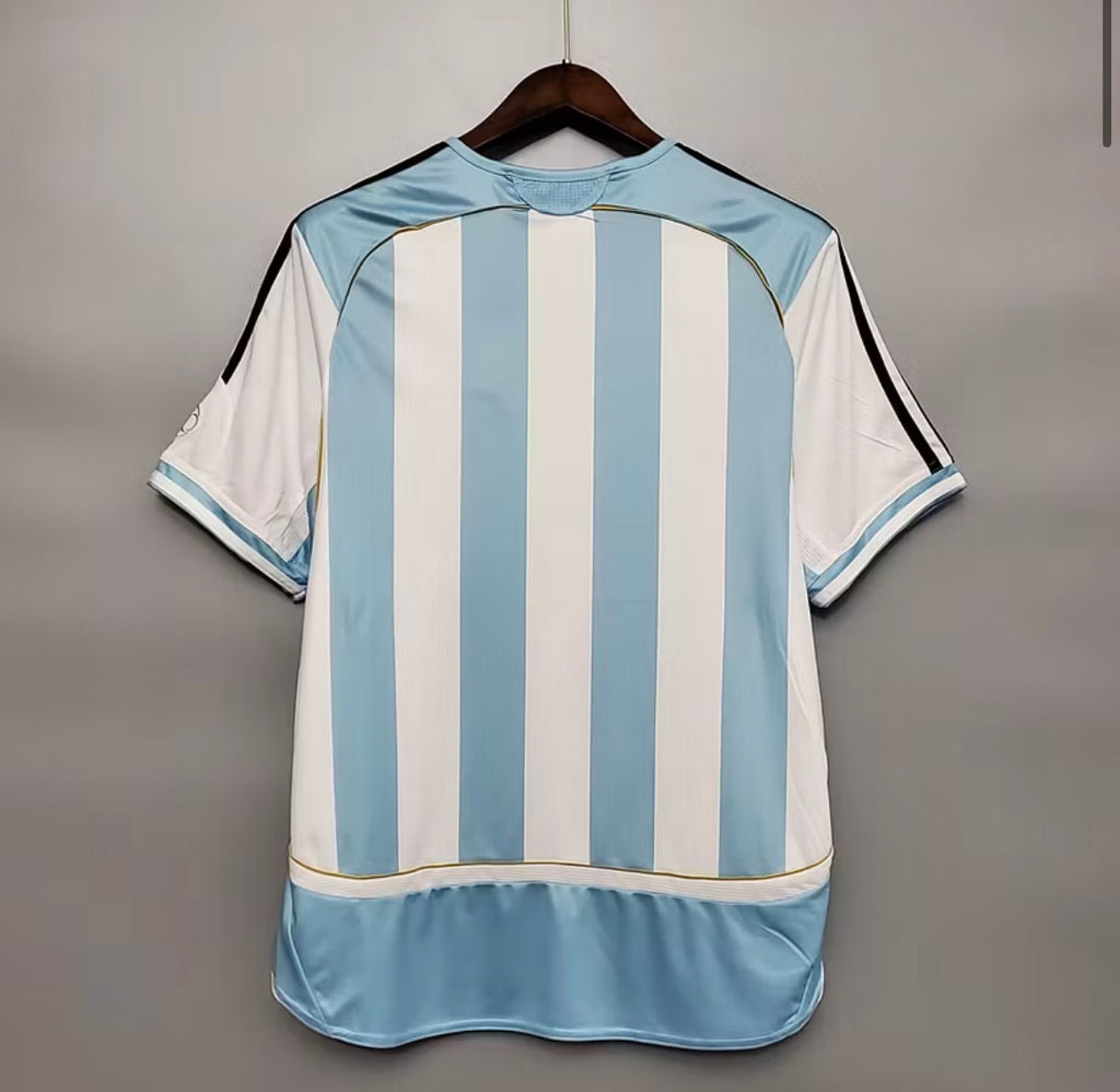 2006 Retro Argentina National Team Home Jersey