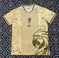 2026 Brazil Special Edition Golden Eagle Cartoon Football Shirt 1:1 Thai Quality