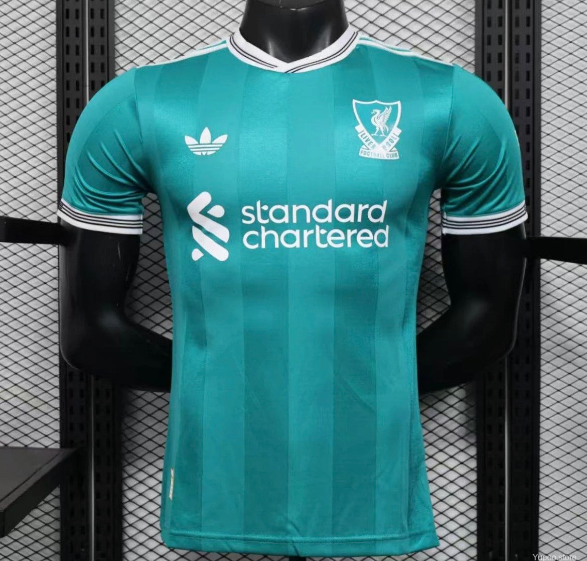 2025/2026 Player Version Liverpool Third Away Football Shirt