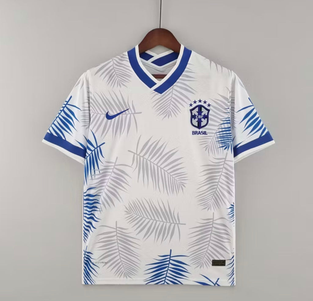 2022 Brazil Classic White Soccer Jersey