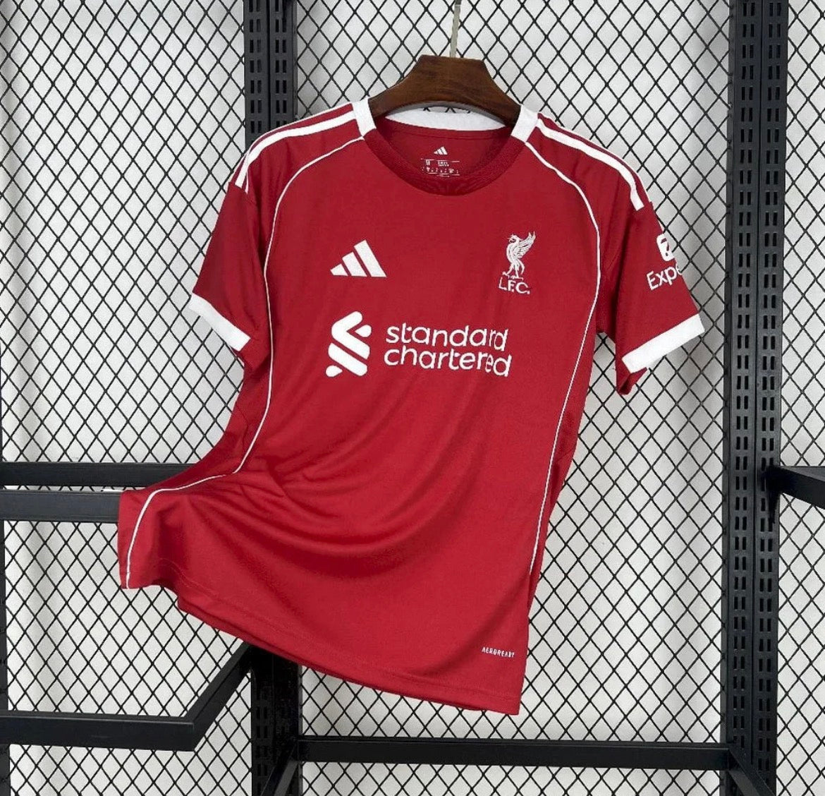 2025/2026 Liverpool Home Football Shirt