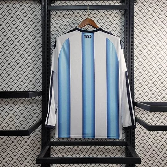 2026 Long Sleeve Argentina Home Soccer Jersey 1:1 Thai Quality